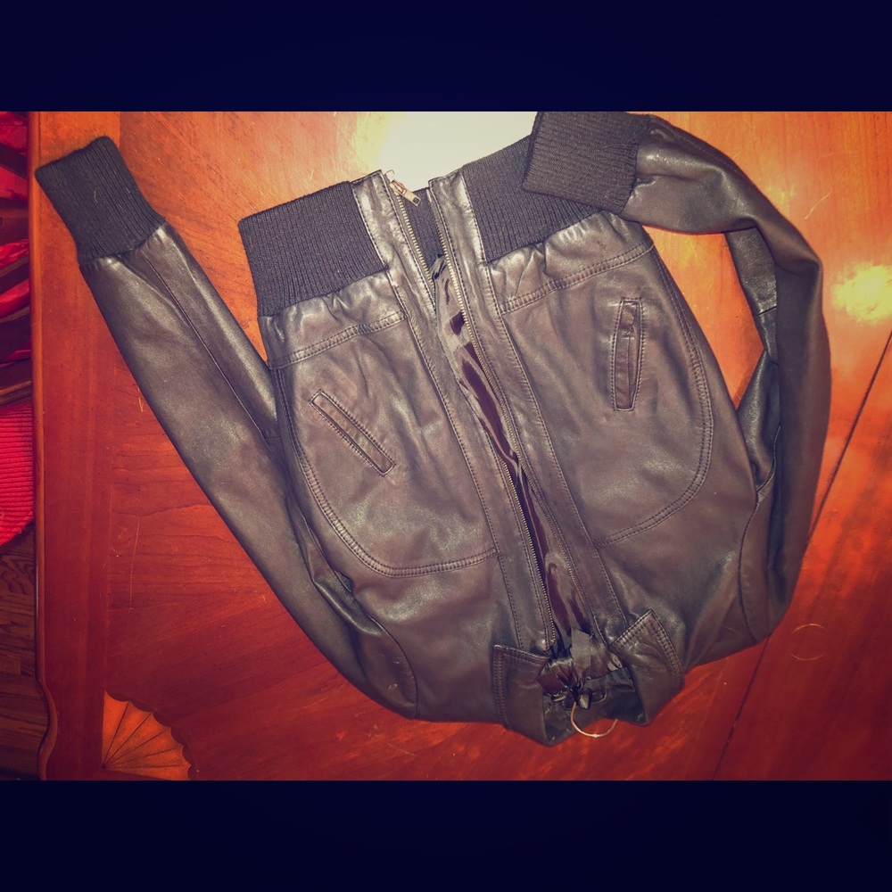 Ladies Leather Jacket